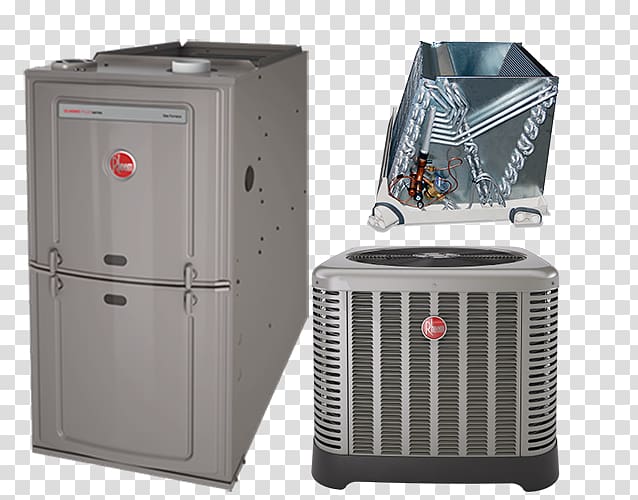 Furnace Heat pump Rheem Seasonal energy efficiency ratio Air conditioning, Seer transparent background PNG clipart