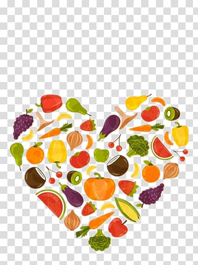 heart healthy food transparent background PNG clipart