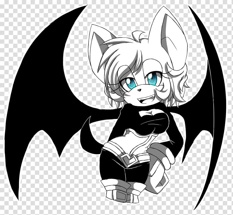 Rouge the Bat Sonic Heroes Shadow the Hedgehog Drawing, bat transparent background PNG clipart