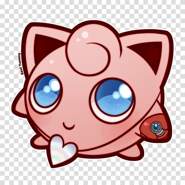 Drawing Twice Fan art, Jigglypuff transparent background PNG clipart