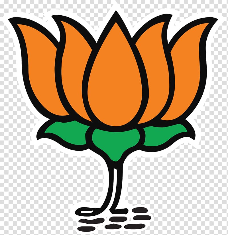 orange flower illustration, Bharatiya Janata Party Political party Indian National Congress , lotus transparent background PNG clipart