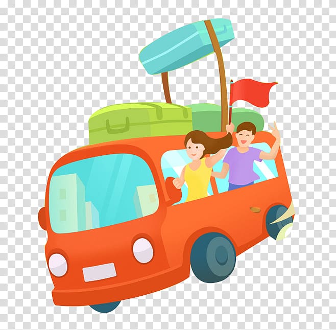 Poster, Bus trips transparent background PNG clipart