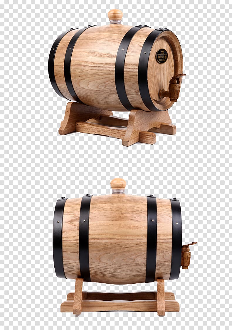 Whisky Distilled beverage Wine Beer Barrel, Wood color cellar barrels transparent background PNG clipart