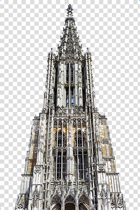 Ulm Cathedral Church Steeple , Ulm Church transparent background PNG clipart
