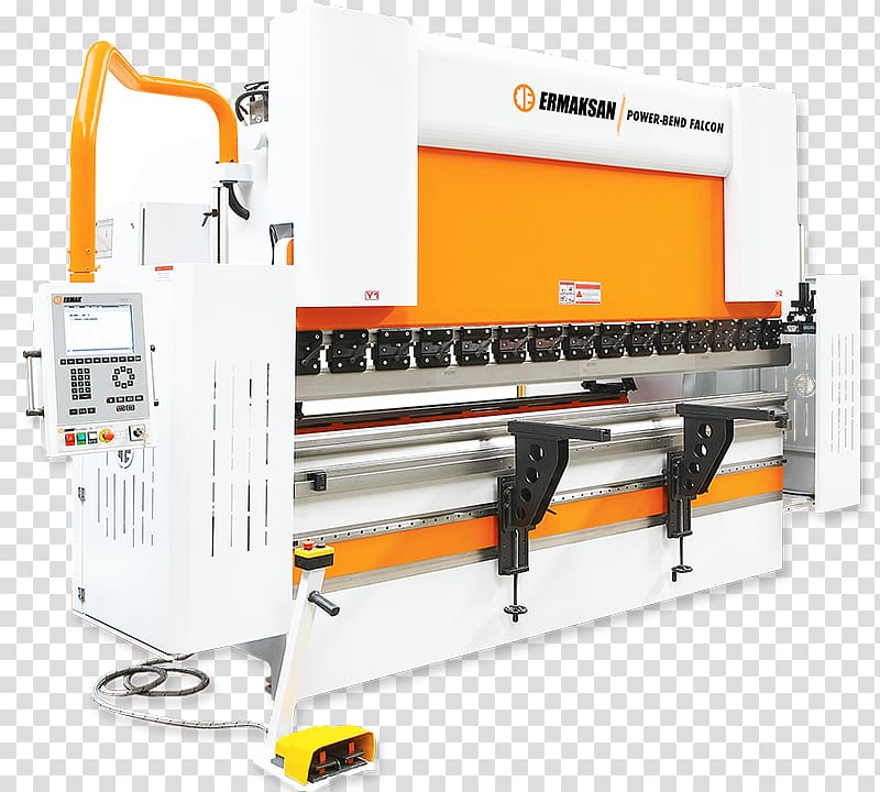 Press brake Computer numerical control Machine Hydraulics Cutting, technology transparent background PNG clipart