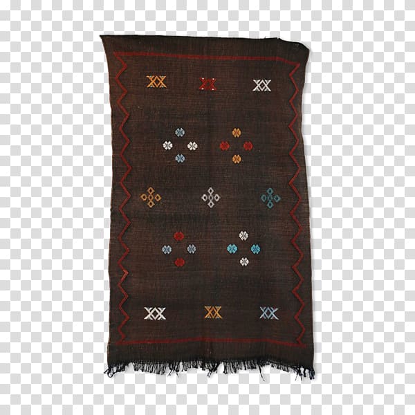 Kilim Silk Brown Carpet Stole, carpet transparent background PNG clipart