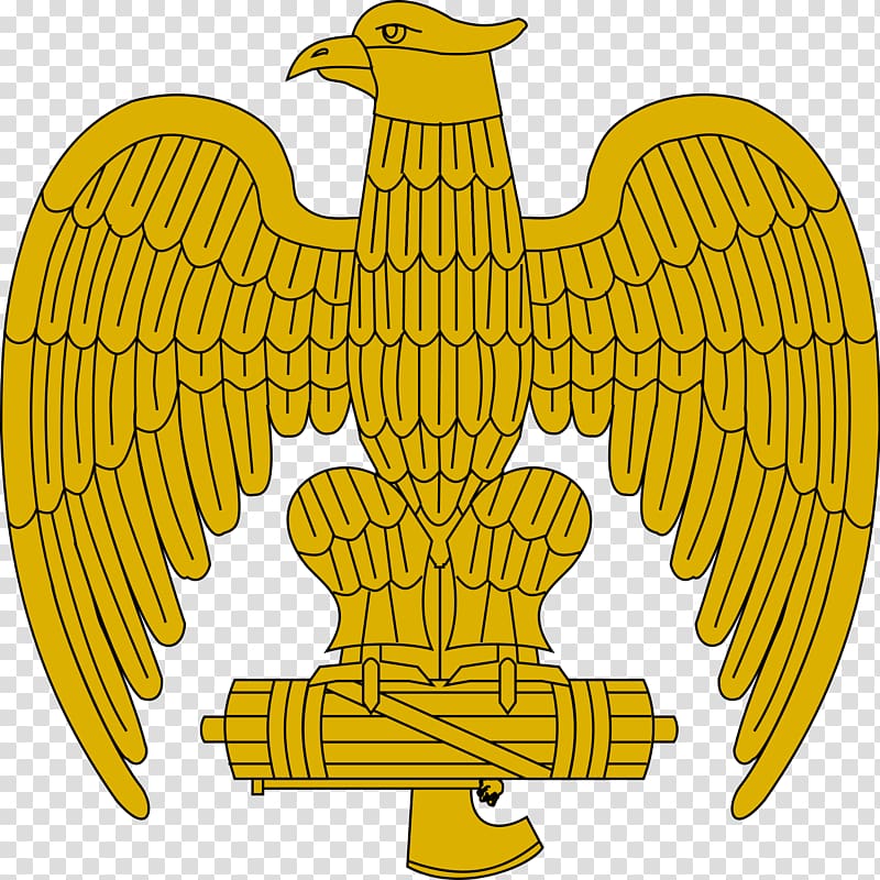 Ancient Rome Roman Empire Byzantine Empire Aquila Fasces, eagle transparent background PNG clipart