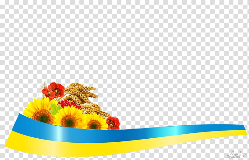 Ukrainian Flag of Ukraine Ovidiopol Language Училище, lenta transparent background PNG clipart