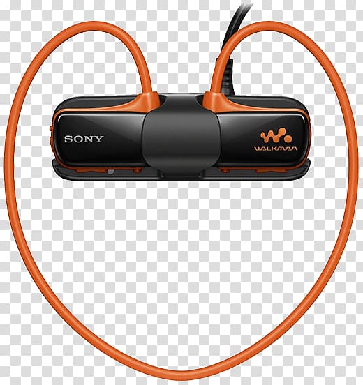 Sony Walkman NWZ-W273 Headphones MP3 player Sony Walkman NW-WS410 Series, headphones transparent background PNG clipart