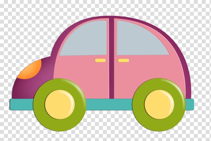 Toy Barbie Idea Illustration, Creative cartoon car transparent background PNG clipart