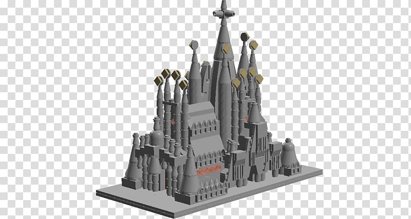 Sagrada Família Place of worship Spire Sacred LEGO, Sagrada Familia transparent background PNG clipart