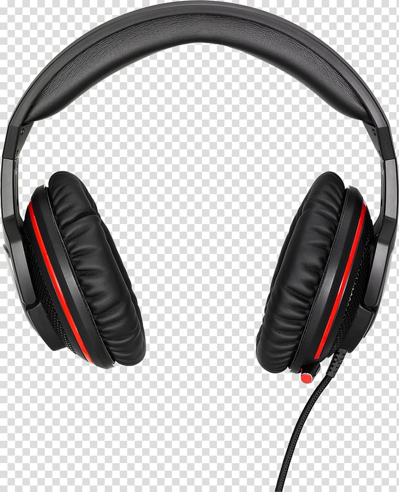 Microphone Headphones Headset Sound Republic of Gamers, microphone transparent background PNG clipart