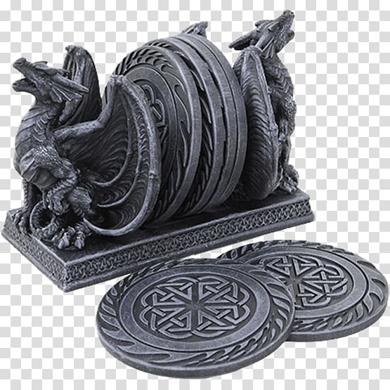 Table Coasters Sculpture Statue Dragon, table transparent background PNG clipart