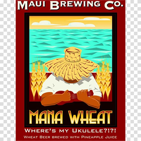 Maui Brewing Co. Beer Poster Organism Brewery, beer transparent background PNG clipart