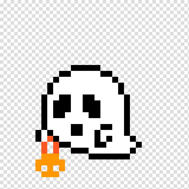 Pacman Ghost Pixel Art Template 7006