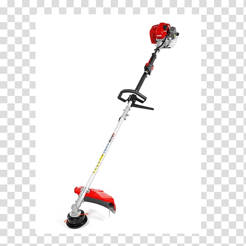 String trimmer Brushcutter Lawn Mowers Hedge trimmer, red brush transparent background PNG clipart