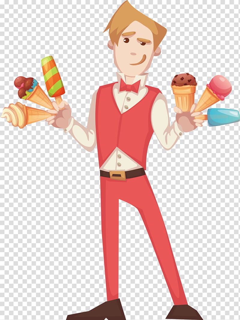 Ice cream Illustration, ice cream transparent background PNG clipart