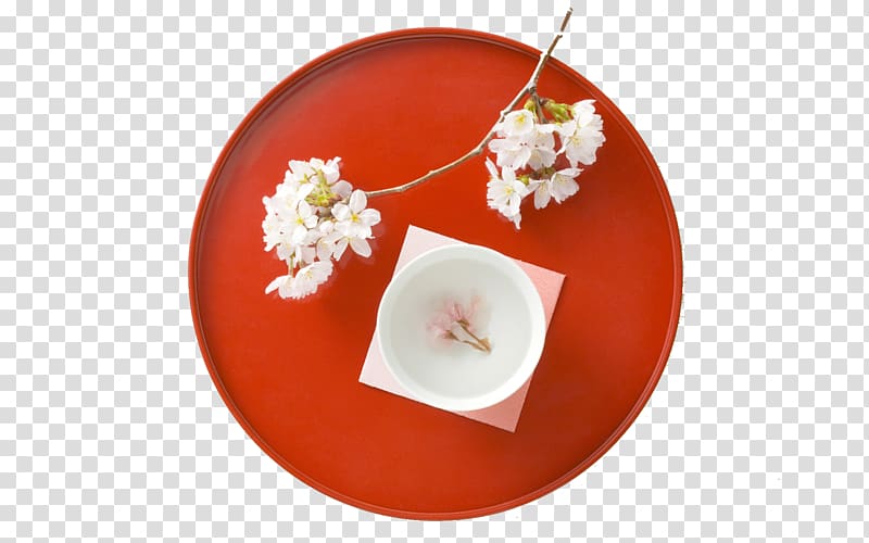 Japanese Cuisine Sushi Sake Cherry blossom, Fresh cherry transparent background PNG clipart