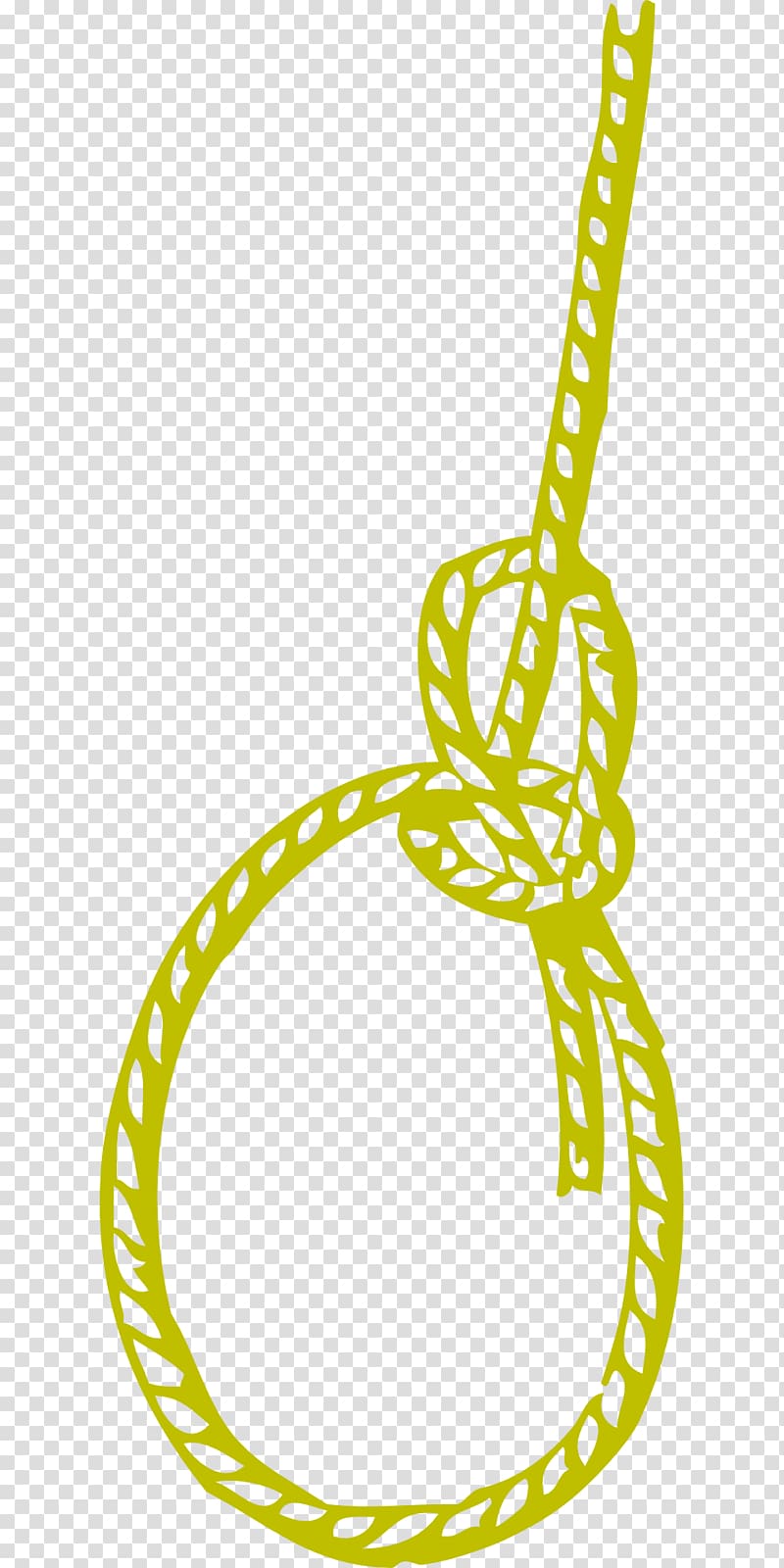 Rope Knot , Yellow rope transparent background PNG clipart