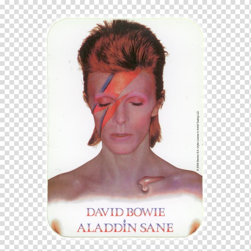 David Bowie Aladdin Sane Blackstar Music Poster, others transparent background PNG clipart