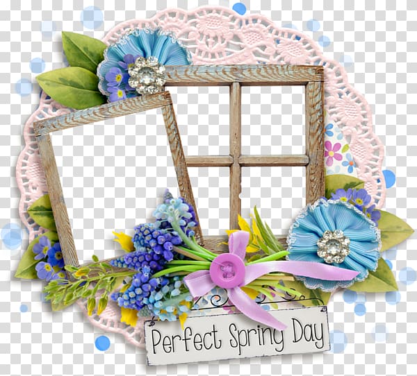 Frames Window Floral design, celebration easter\'day transparent background PNG clipart