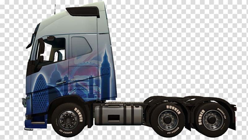 Euro Truck Simulator 2 American Truck Simulator Motor Vehicle Tires Car, scs software transparent background PNG clipart