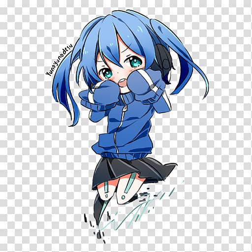 Anime Chibi Mangaka Drawing Hentai, Anime transparent background PNG clipart