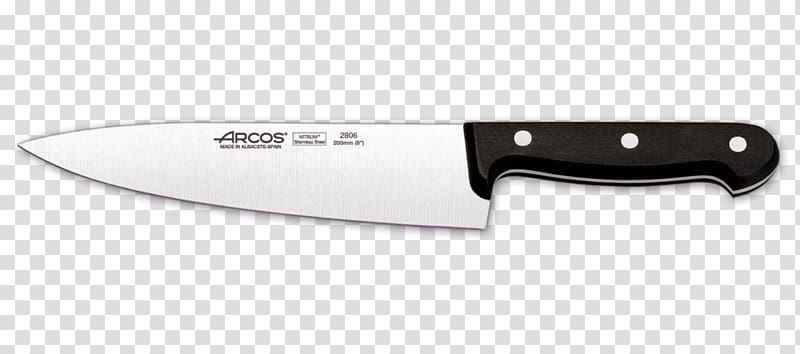 Knife Kitchen Knives Arcos Cook, knife transparent background PNG clipart