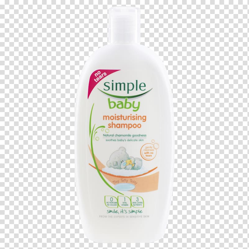 Lotion Baby shampoo Simple Skincare Simple baby moisturising shampoo, shampoo transparent background PNG clipart