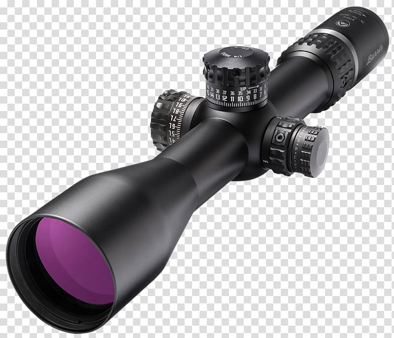 Telescopic sight Milliradian Reticle Burris Company, Inc. Firearm, lighted magnifiers for low vision transparent background PNG clipart