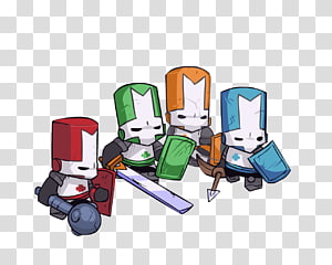 Free: Castle Crashers Display resolution Video game Desktop , abstract  characters transparent background PNG clipart 