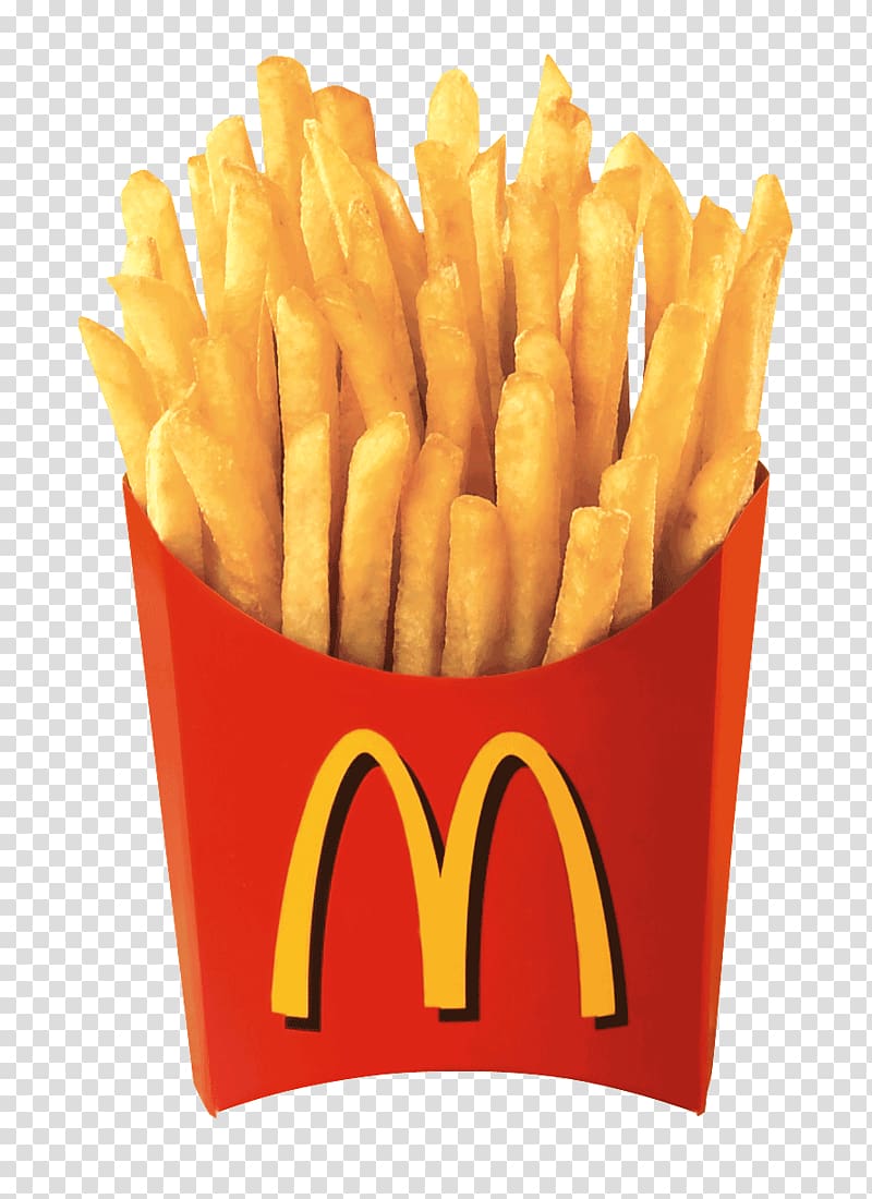 McDonalds french fries, Hamburger McDonald\'s French Fries Fast food, Fries transparent background PNG clipart