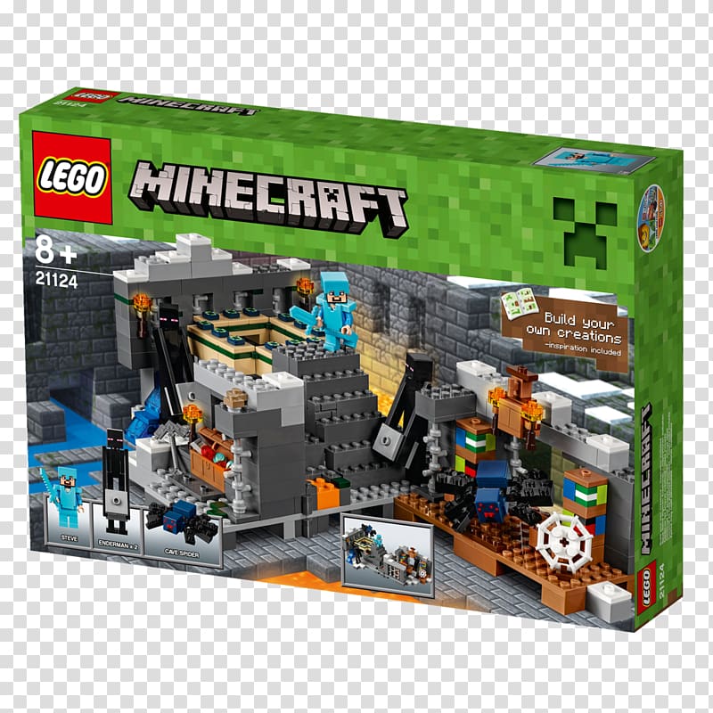 LEGO Minecraft The End Portal 21124 with Cave Spider! 