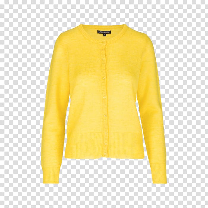 Cardigan Product, shiny yellow transparent background PNG clipart
