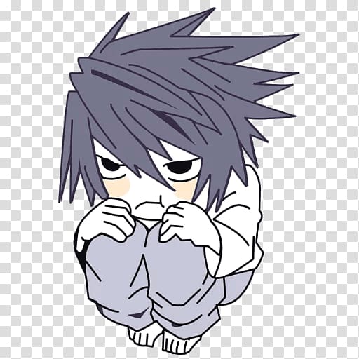 Light Yagami Mello Chibi Death Note, Chibi transparent background PNG clipart