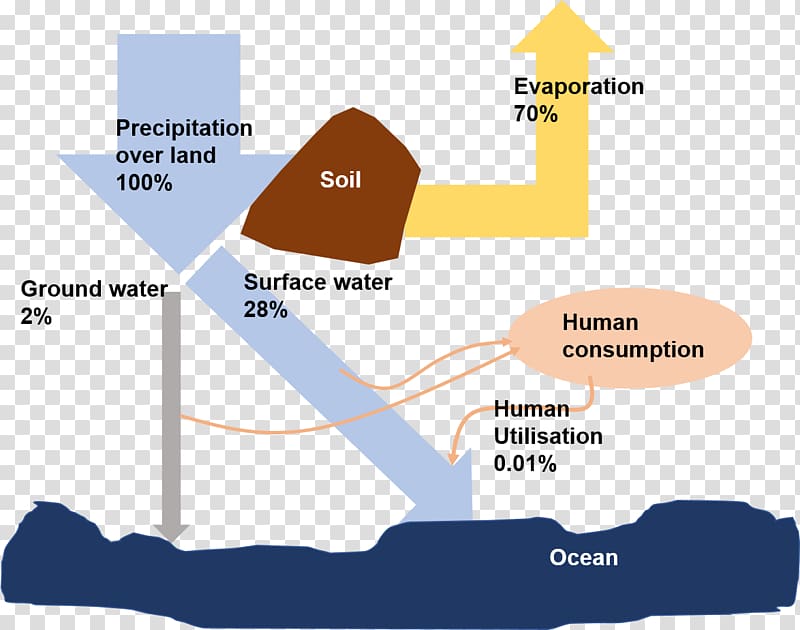 Water scarcity Water cycle Fresh water, water transparent background PNG clipart