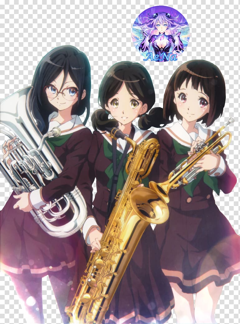 Sound! Euphonium Blu-ray disc Anime Kyoto Animation, Anime transparent background PNG clipart