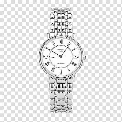 Watch strap Longines Handbag Jewellery, Magnificent Longines automatic mechanical watches transparent background PNG clipart