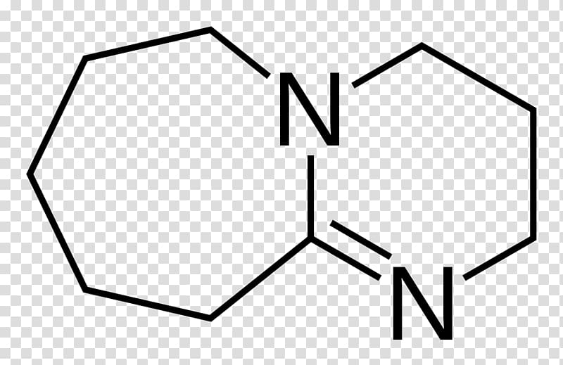 1,8-Diazabicyclo[5.4.0]undec-7-ene 1,5-Diazabicyclo[4.3.0]non-5-ene Amidine Organic synthesis Non-nucleophilic base, colorless transparent background PNG clipart