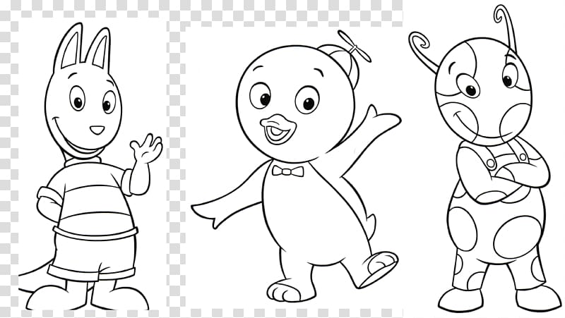 Cartoon Coloring book Drawing , Traceable transparent background PNG clipart