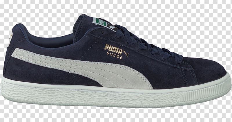 Puma Clyde Sports shoes Baskets Suede Classic +, Homme, Taille: 42, Bleu, boot transparent background PNG clipart