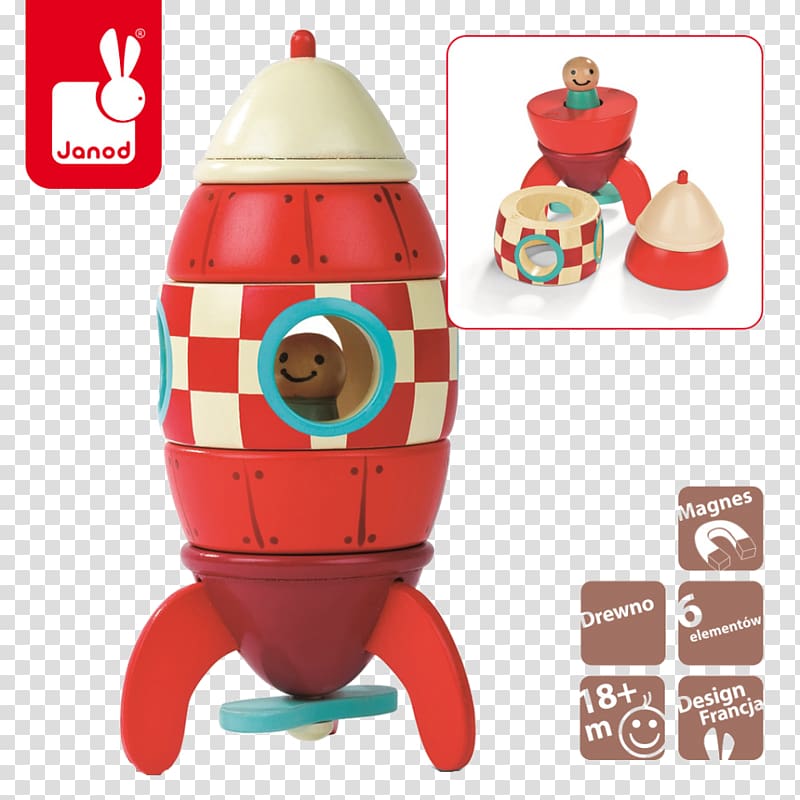 Rocket Toy Child Game Holzspielzeug, Rocket transparent background PNG clipart