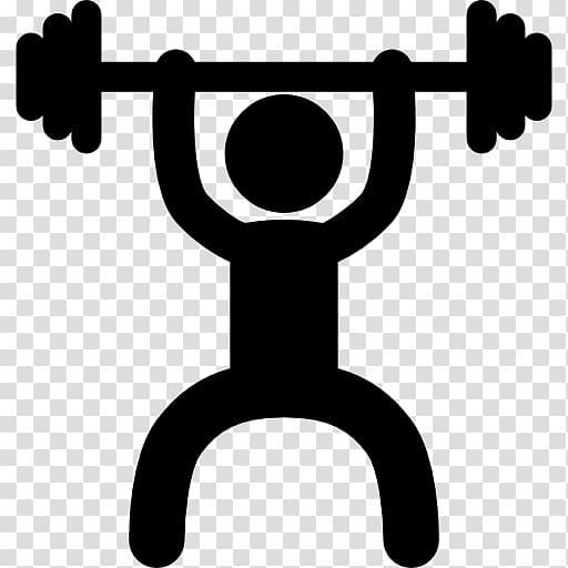 person lifting barbell , Exercise Fitness centre Dumbbell Stick figure, Psd Gym transparent background PNG clipart