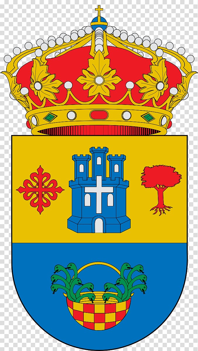 Villalba del Alcor Escutcheon Manzanilla Heraldry Coat of arms, transparent background PNG clipart