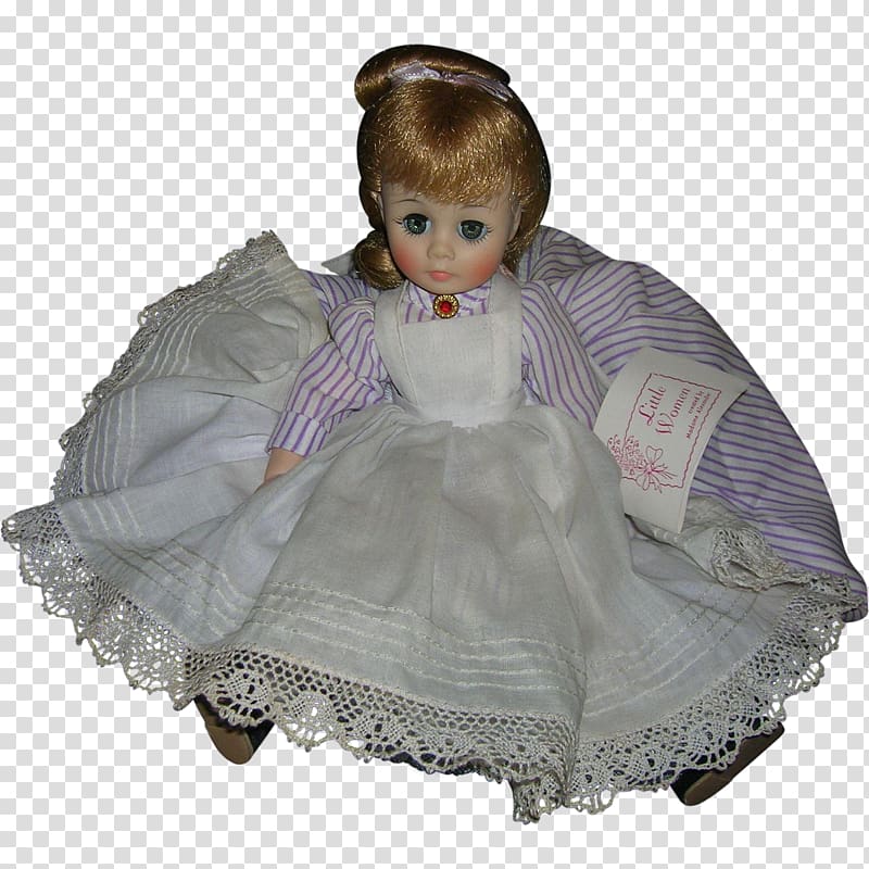 Little Women Alexander Doll Company Woman Ruby Lane, doll transparent background PNG clipart