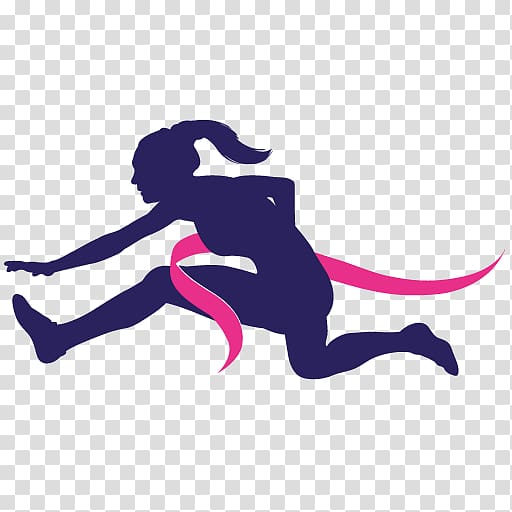 Hurdling Silhouette, Silhouette transparent background PNG clipart