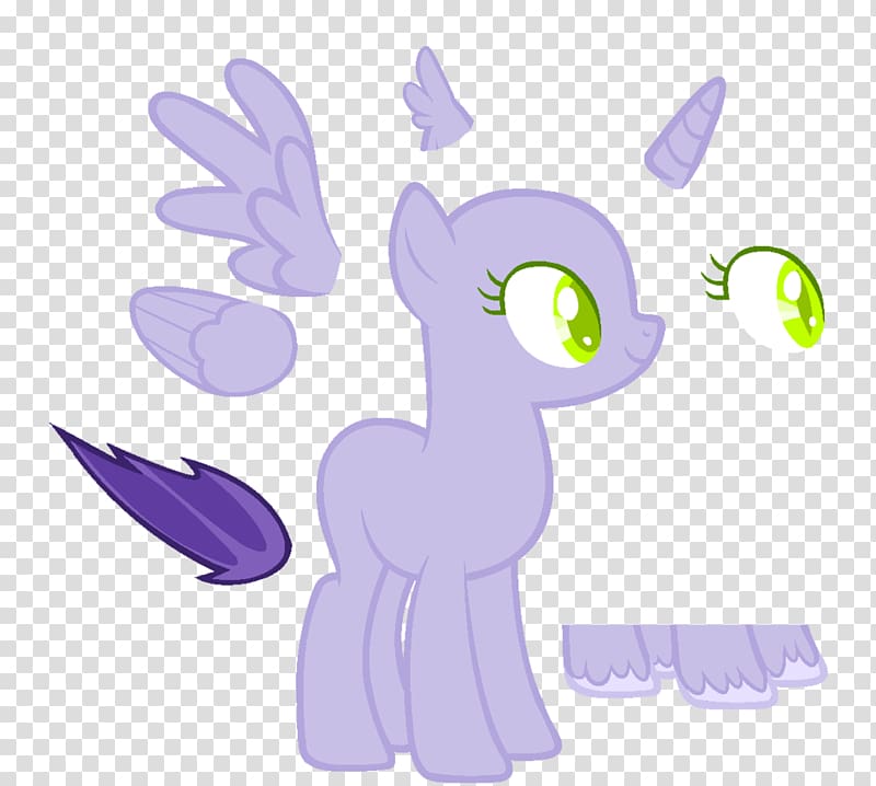 Pony Pixel art, mlp base transparent background PNG clipart