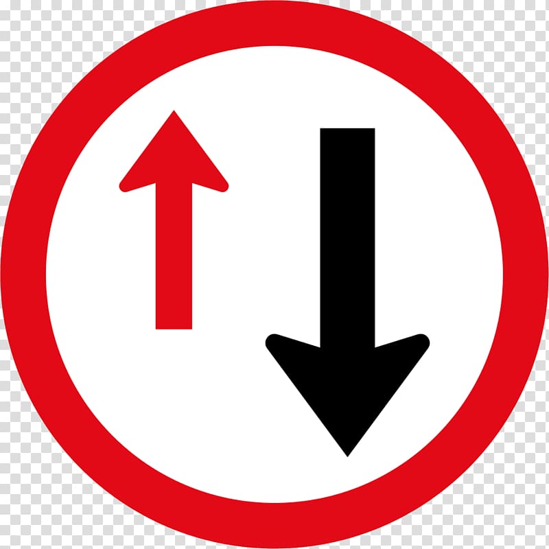 Priority signs The Highway Code Traffic sign Yield sign, driving transparent background PNG clipart