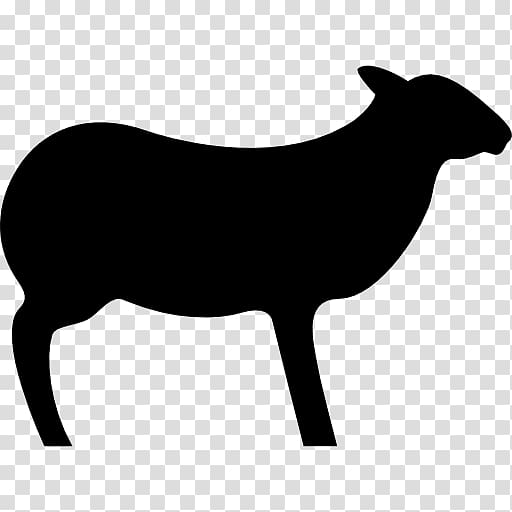 Romanov sheep Silhouette Cattle, seals ocean zoo transparent background PNG clipart