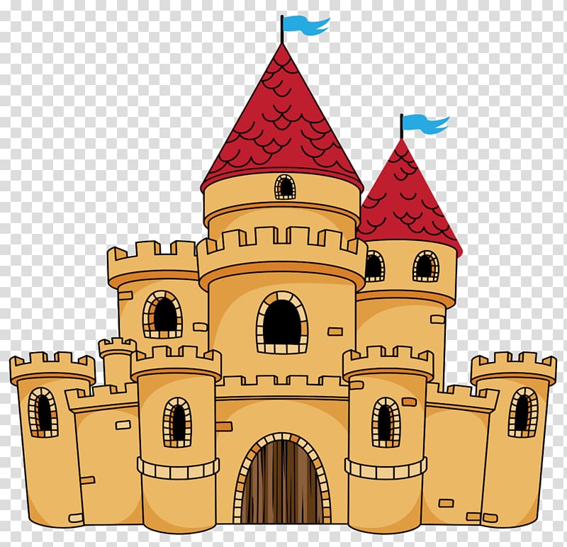 Middle Ages Castle Cartoon , Castle transparent background PNG clipart